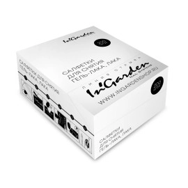 Ingarden, Салфетки для снятия гель лака штучно Ingarden, Салфетки для снятия гель лака штучно